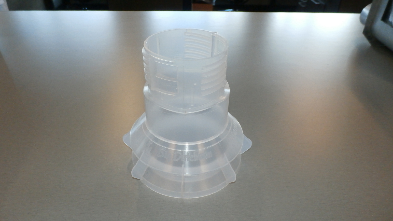 Cylinder outer transparent clear w/short fins f/FXB/FLUXX360